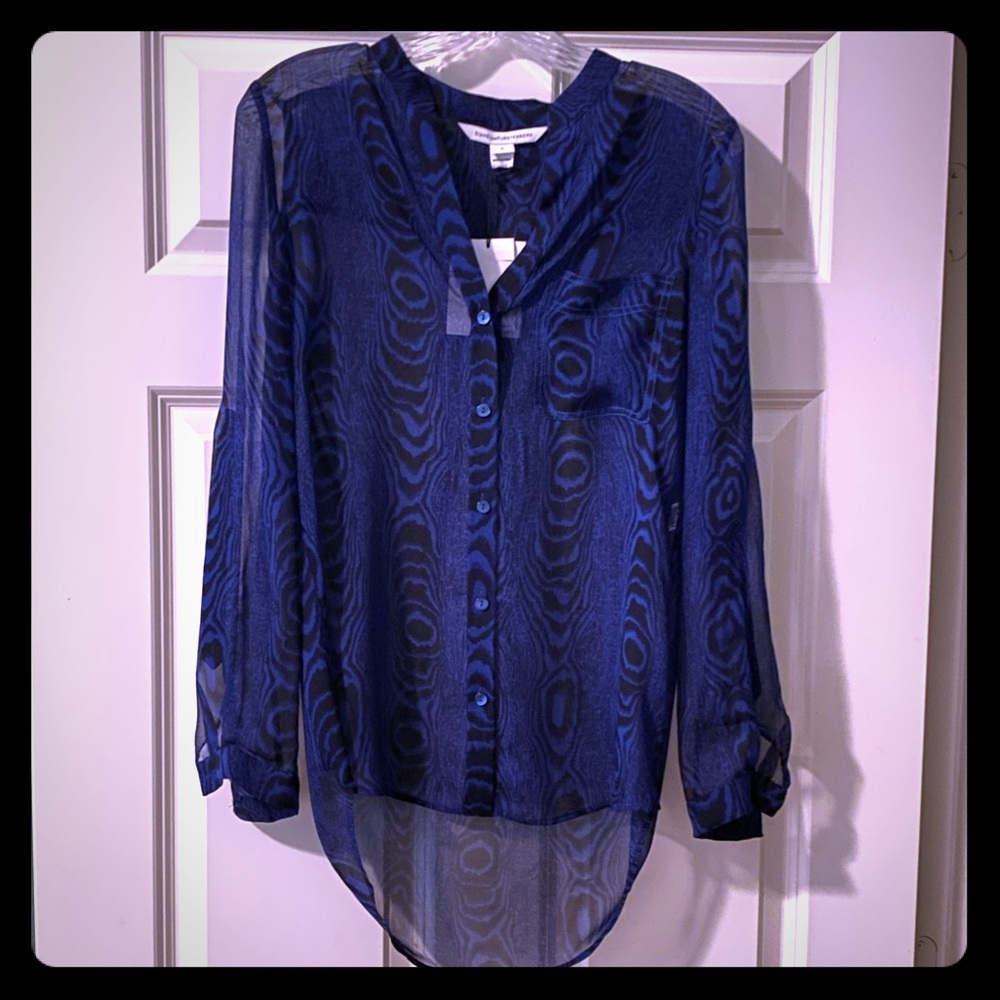 DIANE von FURSTENBERG silk shirt